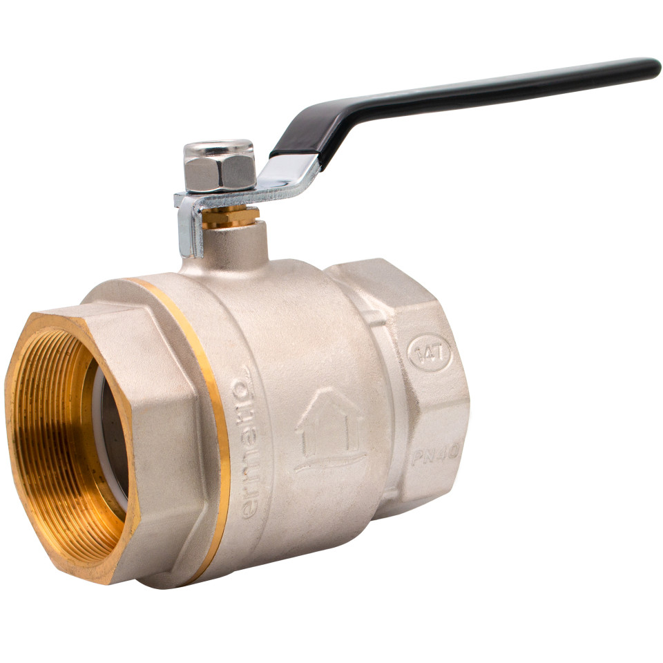 Brass ball valve with lever 2
