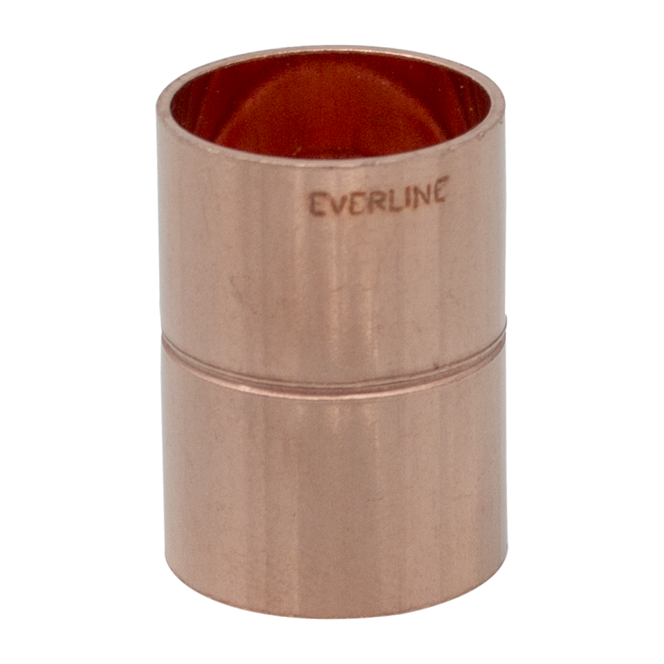 Copper equal straight coupling 22 FF