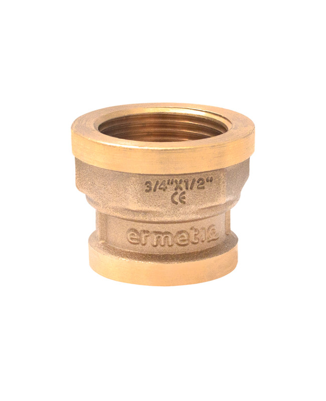 Reduced brass sleeve CW617N 1/2