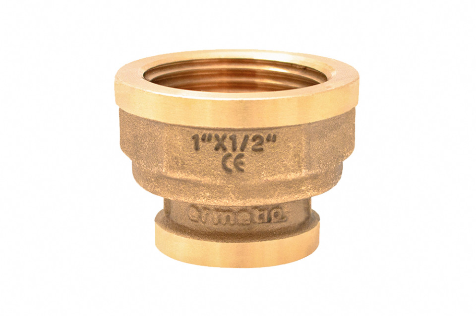 Reduced brass sleeve CW617N 1/2