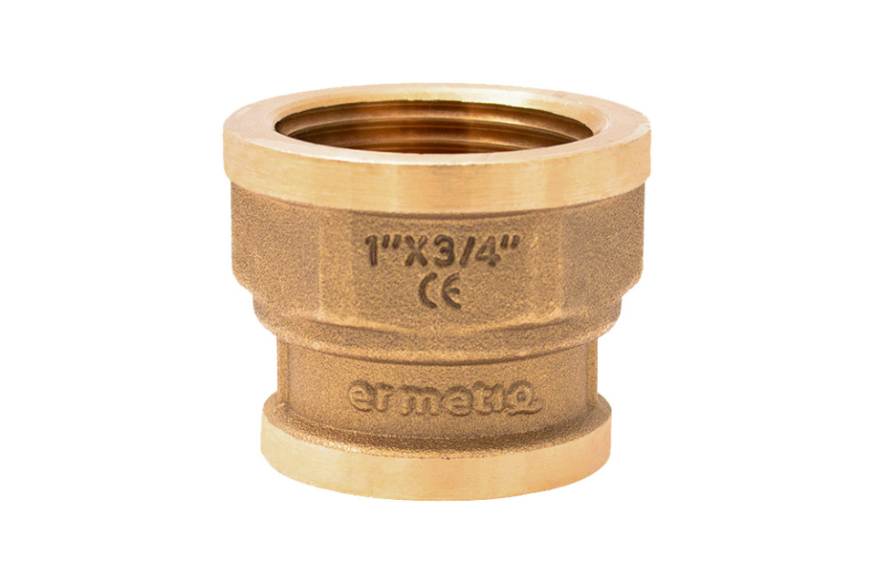 Reduced brass sleeve CW617N 3/4