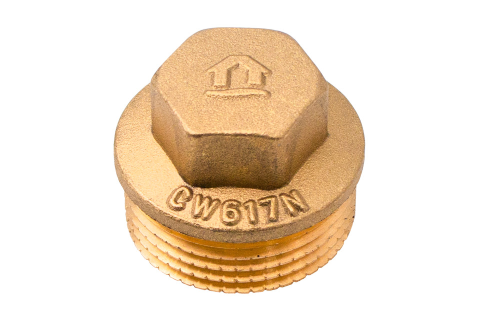Brass plug CW617N 1
