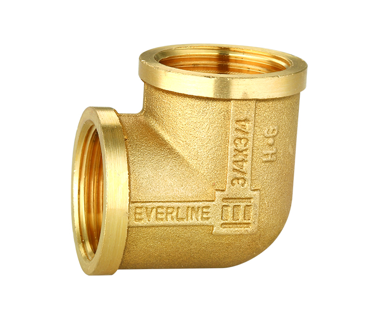Brass elbow 1-1/4