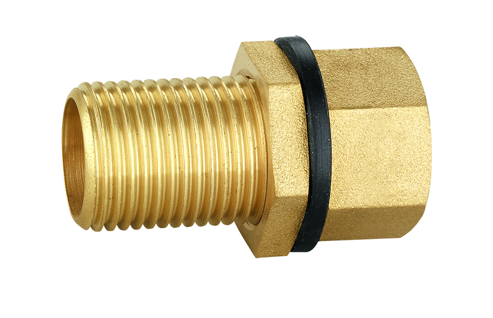 Connector with rubber washer 3/4