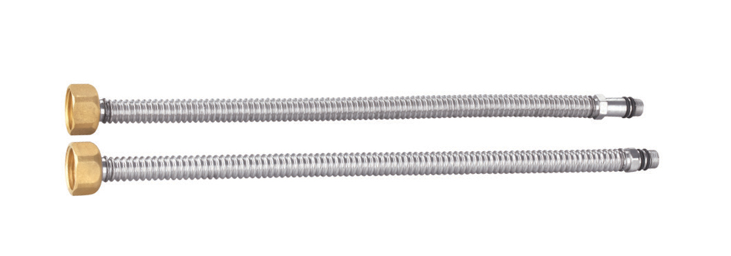 Flexible stainless steel tube for faucets 1/2
