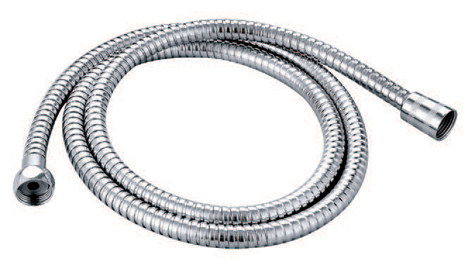 Flexible shower hoses 2m
