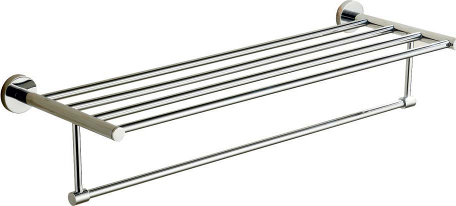 Towel holder with shelf