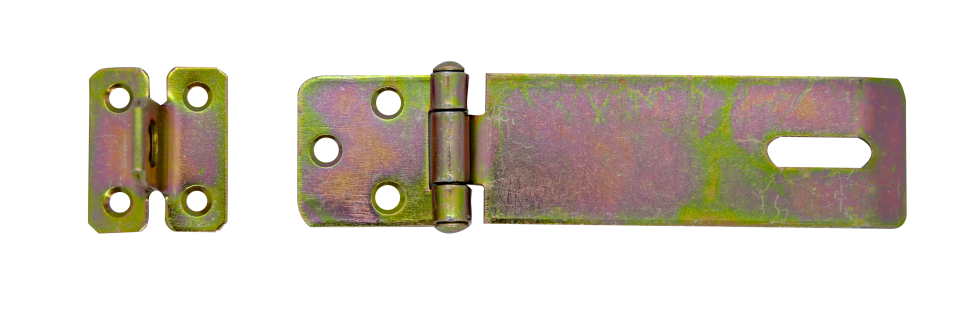 Hinge type lock with padlock ring 150mm