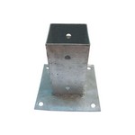Fixing support with plate base 101x150x150x2.0mm