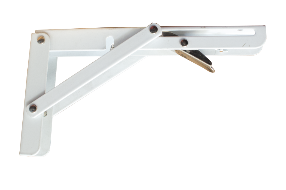 Folding shelf bracket 300x155x1.5mm/40Kg load capacity