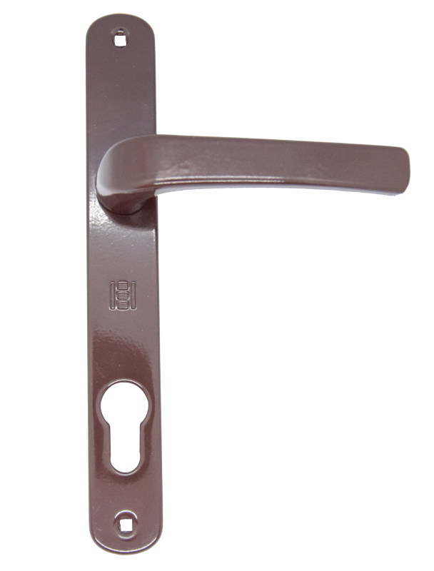 PVC door handle BROWN