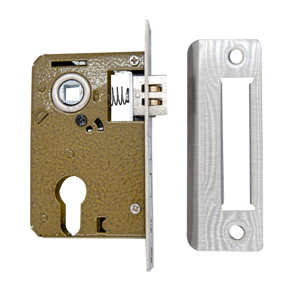 Wooden doors reversible door lock with bearing 50x40 for  cylinder