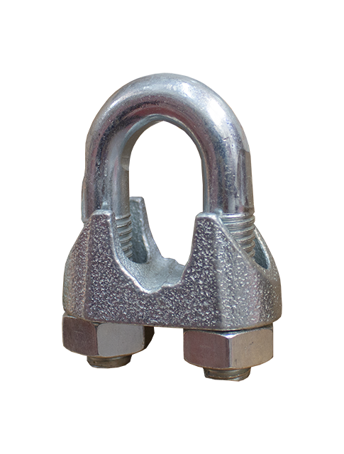 Cable clamping bracket with nut 8MM