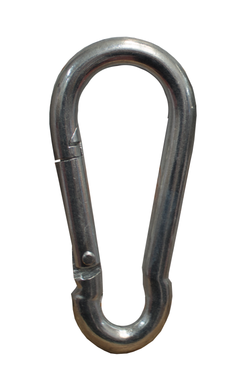 Steel locking carabiner 10x100MM