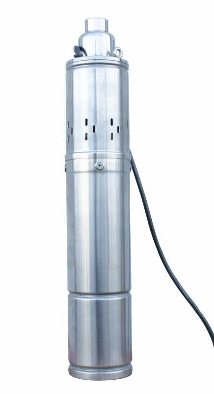 Deep well sumbersible pump with spiral 370W
