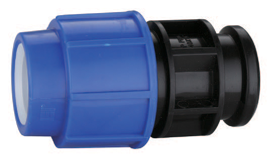 Female straight connector 25x1/2