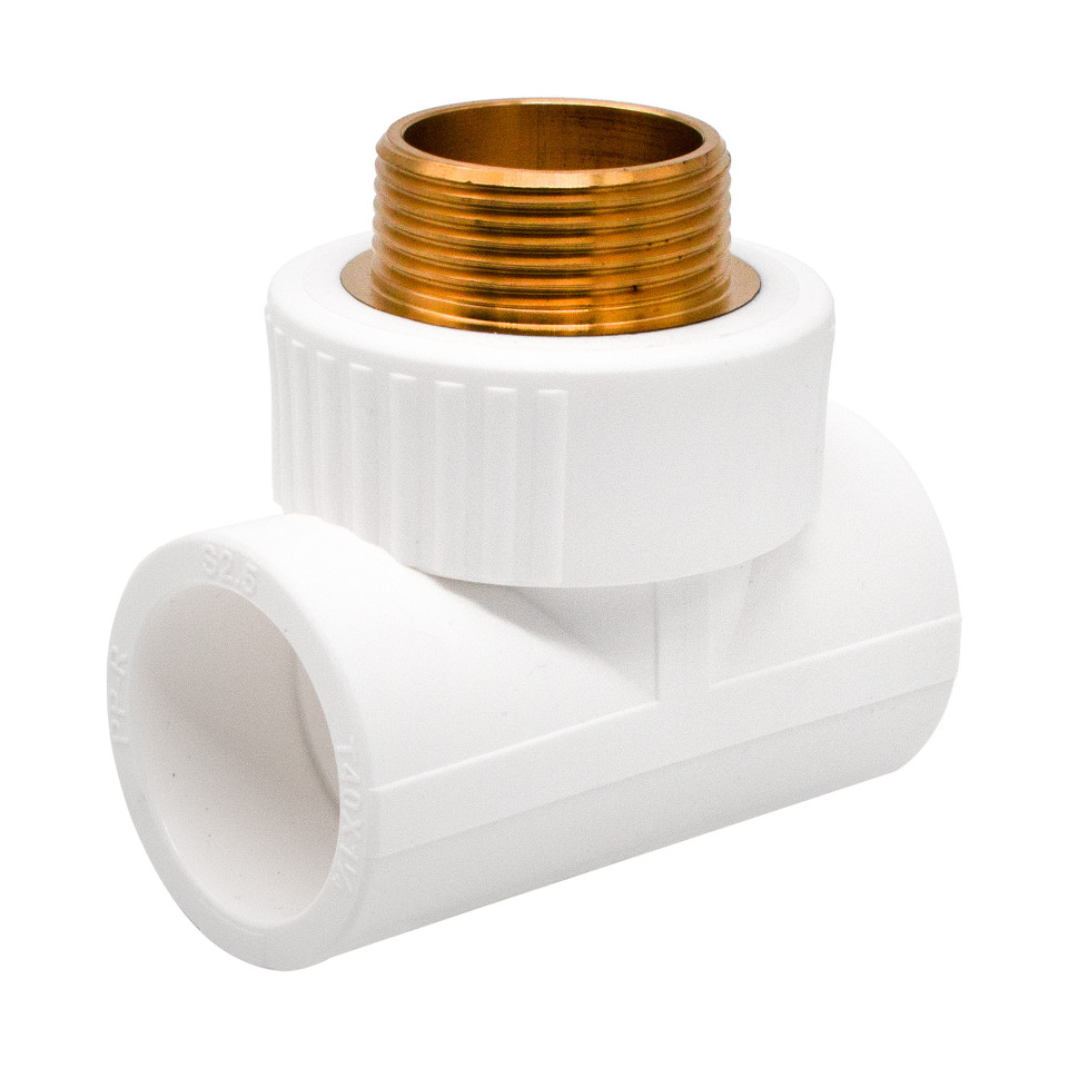 PPR adapter tee 40x1-1/4