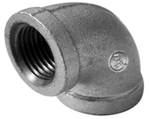 Zinc plating elbow 1