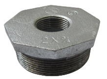 Zinc plating reducer 2-1/2